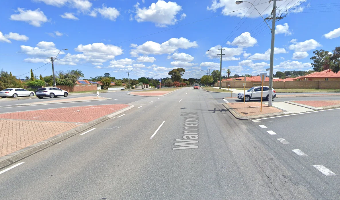 Elliott Road and Wanneroo Road intersection